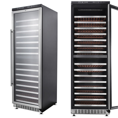 156 Bottle Dual Zone Wine Cooler HWC2403U - d-airconditioning